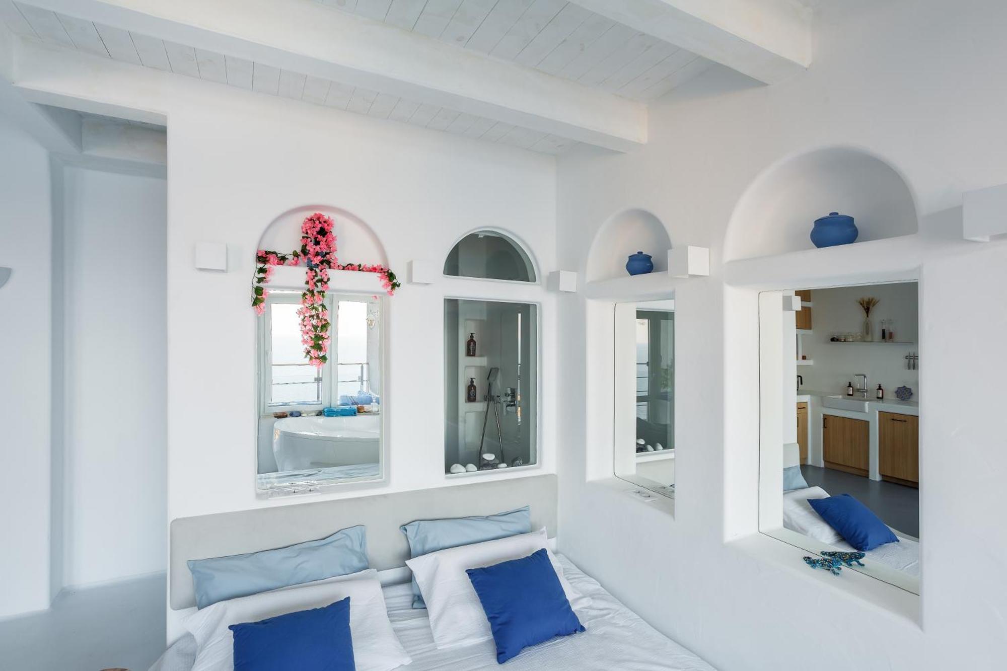 Anna Maria Santorini - Greek Suite & Large Sea Terrace Arcadia Odessa Zewnętrze zdjęcie