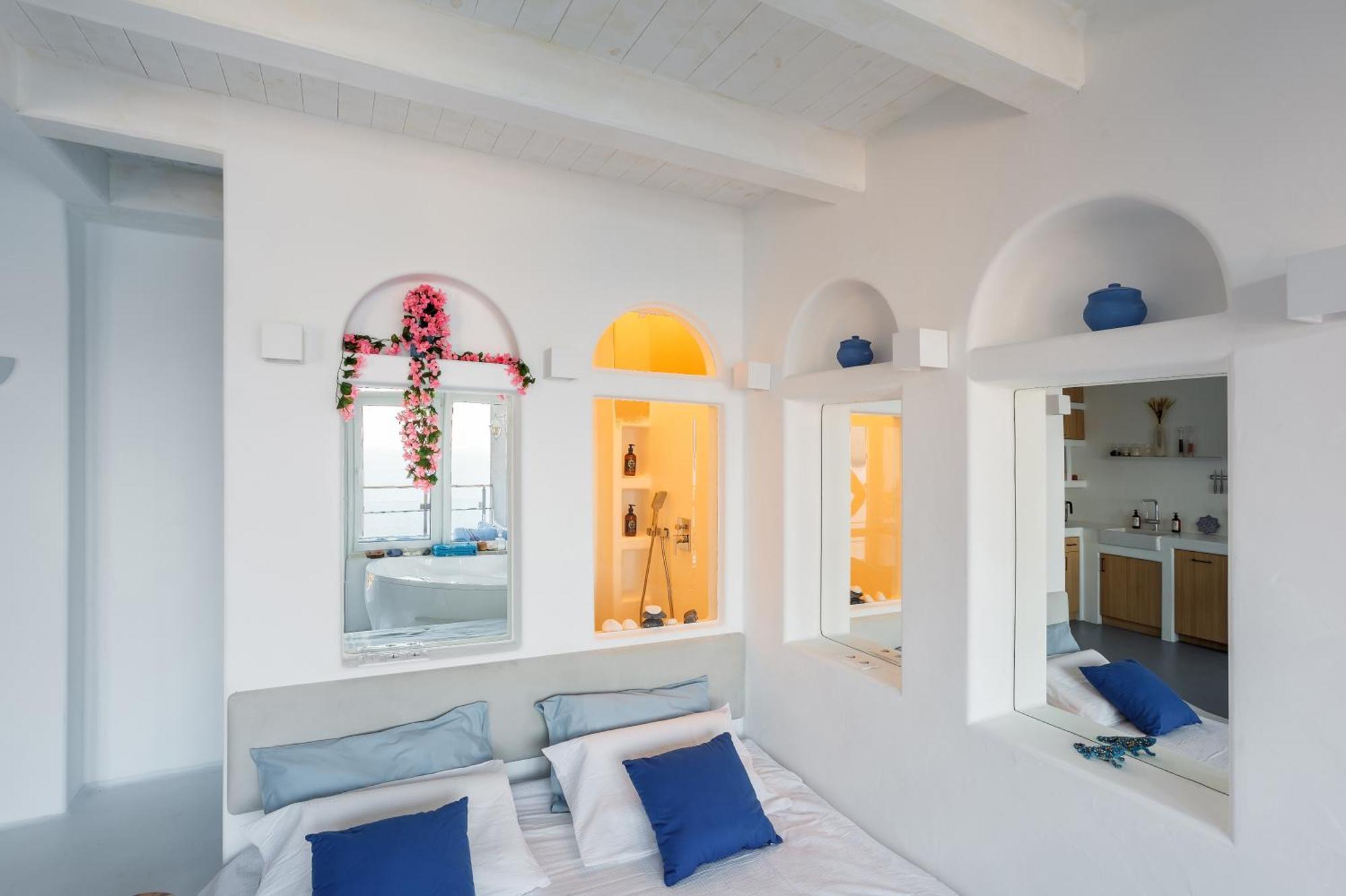 Anna Maria Santorini - Greek Suite & Large Sea Terrace Arcadia Odessa Zewnętrze zdjęcie