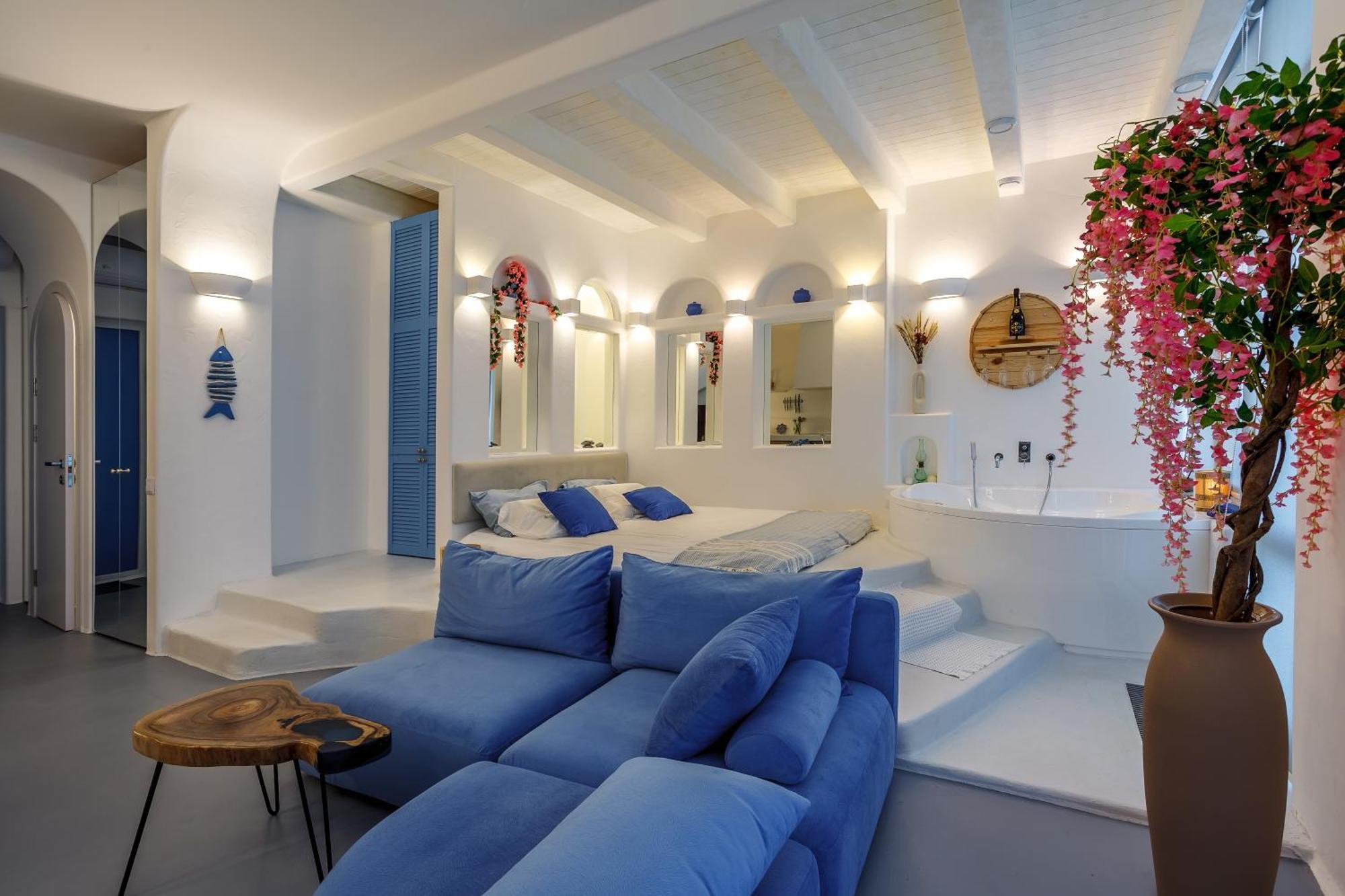 Anna Maria Santorini - Greek Suite & Large Sea Terrace Arcadia Odessa Zewnętrze zdjęcie