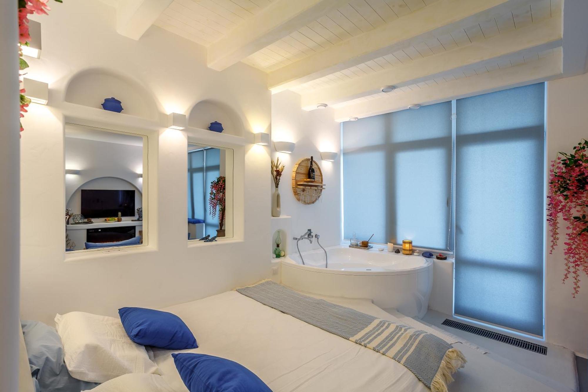 Anna Maria Santorini - Greek Suite & Large Sea Terrace Arcadia Odessa Zewnętrze zdjęcie
