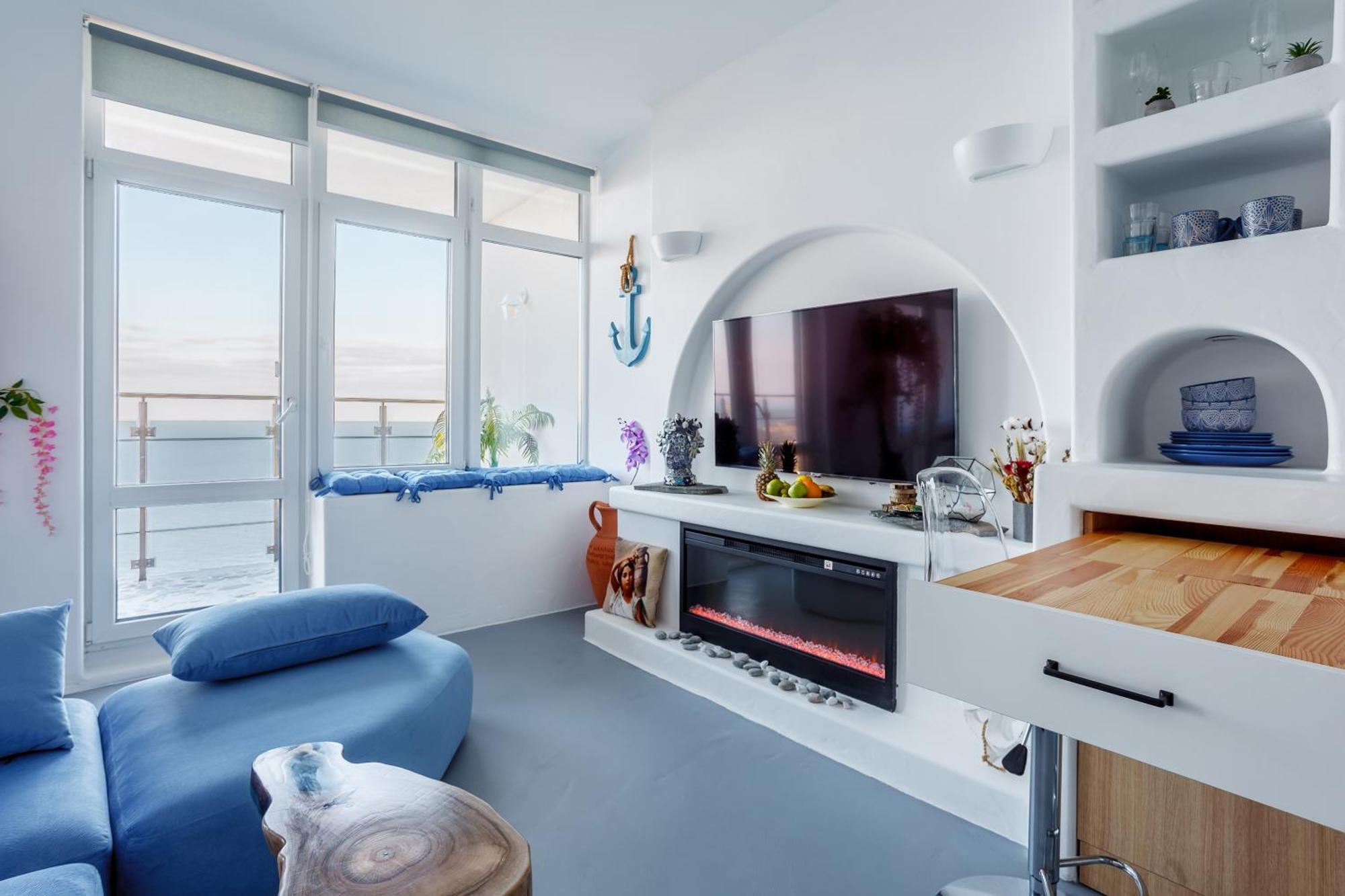 Anna Maria Santorini - Greek Suite & Large Sea Terrace Arcadia Odessa Zewnętrze zdjęcie