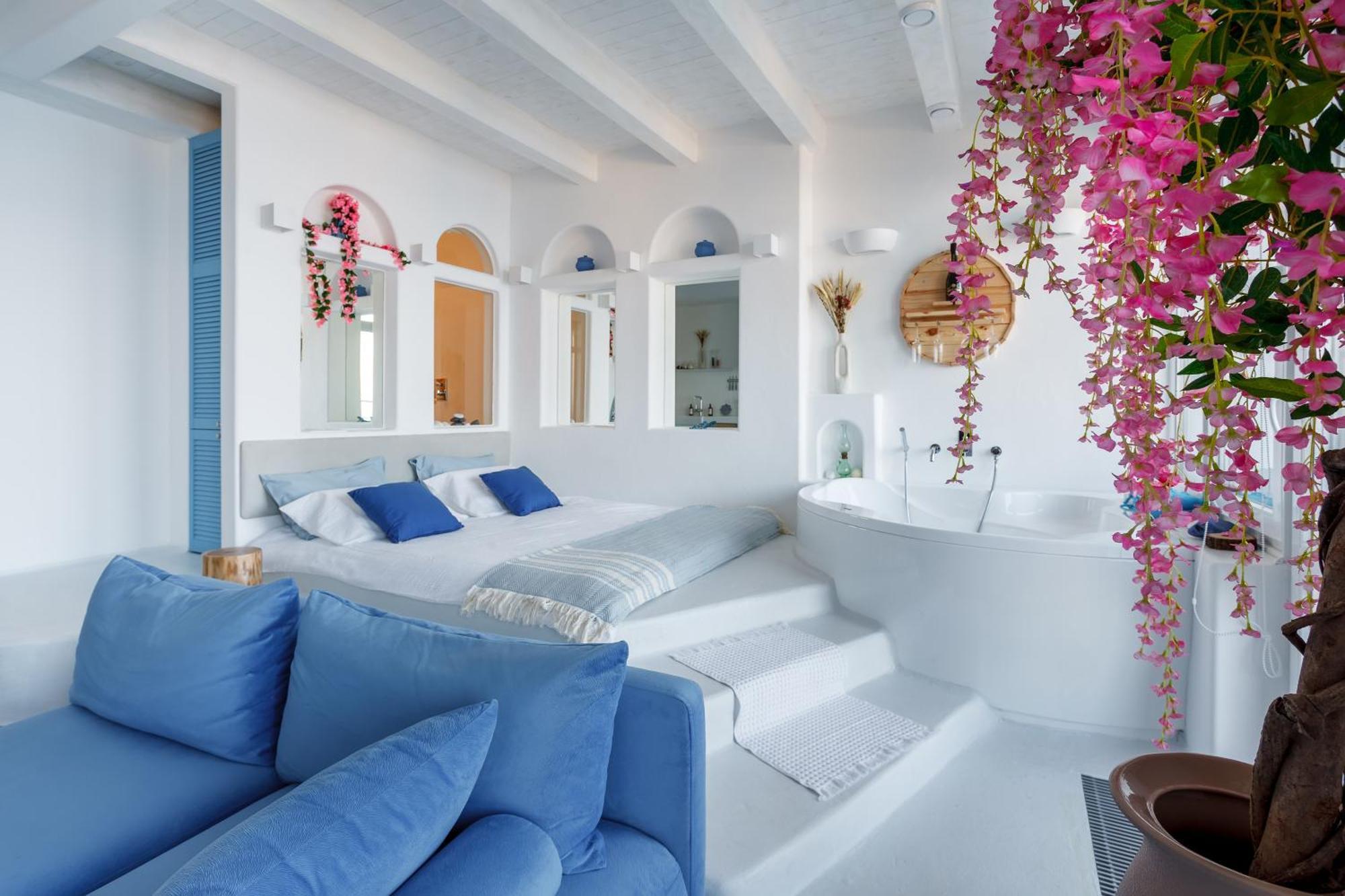 Anna Maria Santorini - Greek Suite & Large Sea Terrace Arcadia Odessa Zewnętrze zdjęcie